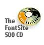 FontSite 500 CD - An incredible collection of over 500 fonts for windows